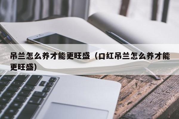 吊兰怎么养才能更旺盛（口红吊兰怎么养才能更旺盛）