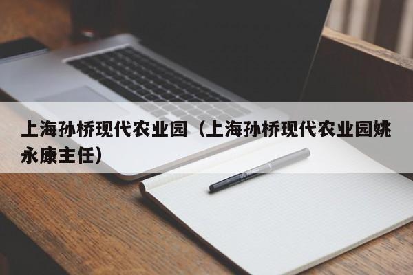 上海孙桥现代农业园（上海孙桥现代农业园姚永康主任）