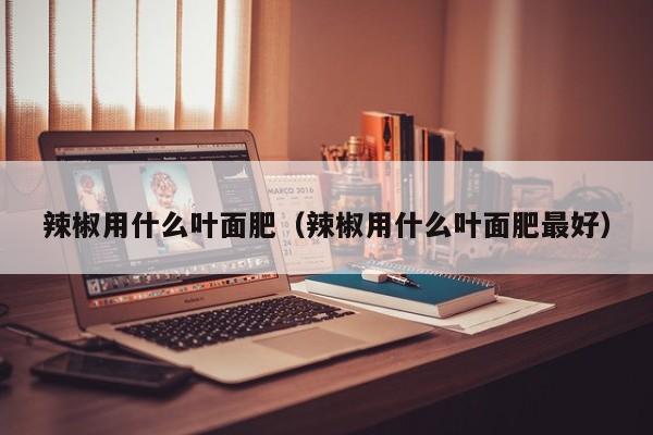 辣椒用什么叶面肥（辣椒用什么叶面肥最好）